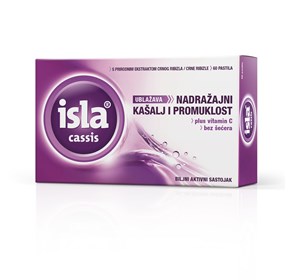 Isla Cassis pastile 60