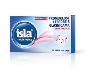 Isla Medic voice pastile