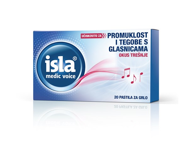 Isla Medic voice pastile