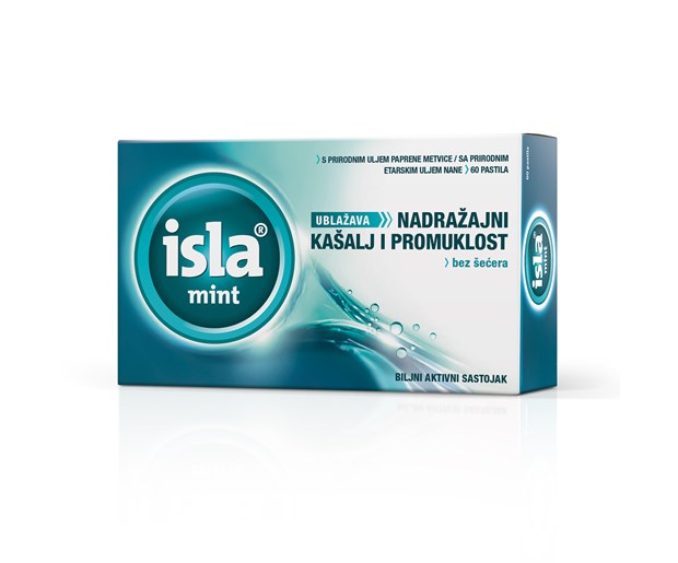 Isla Mint pastile 60