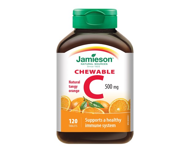 Jamieson vitamin C 500 tablete za žvakanje
