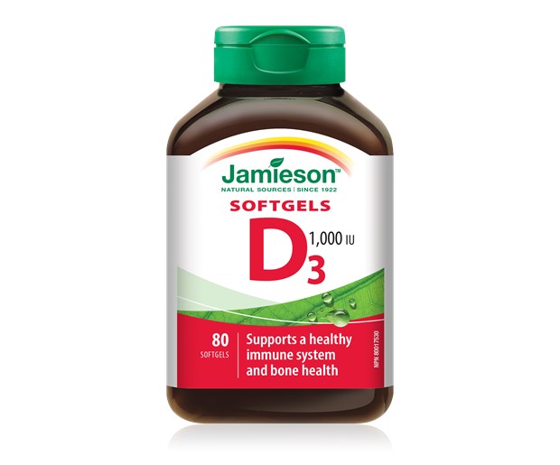 Jamieson vitamin D 1000