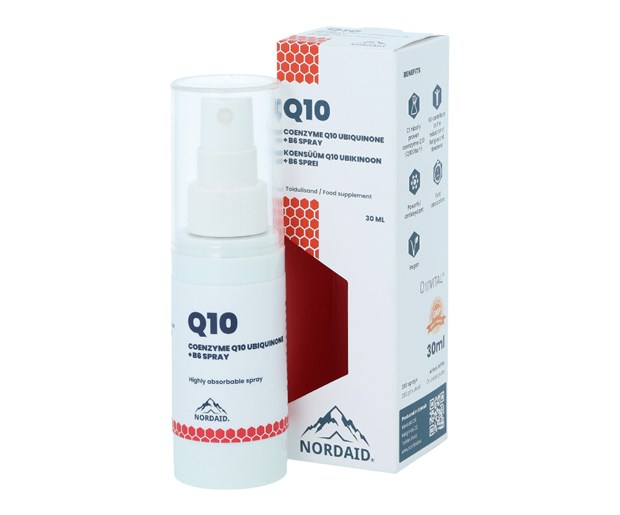 Koenzim Q10 ubikinon + vitamin B6 sprej