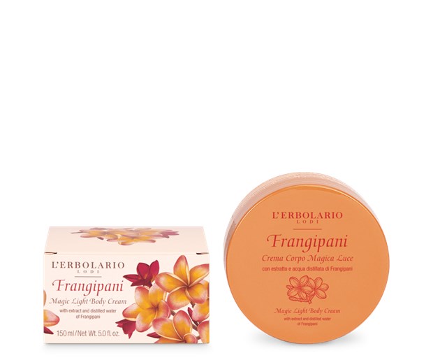 L'erbolario Frangipani svjetlucava krema za tijelo