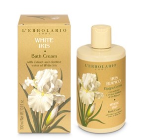L'erbolario Iris Bianco kupelj
