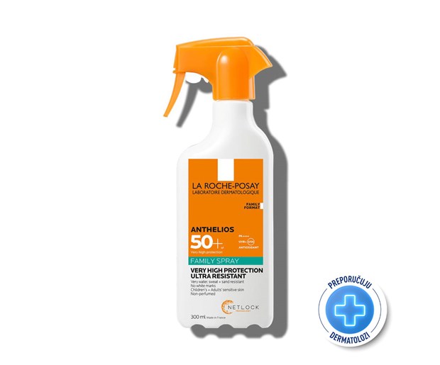 La Roche-Posay Anthelios Family sprej SPF50+