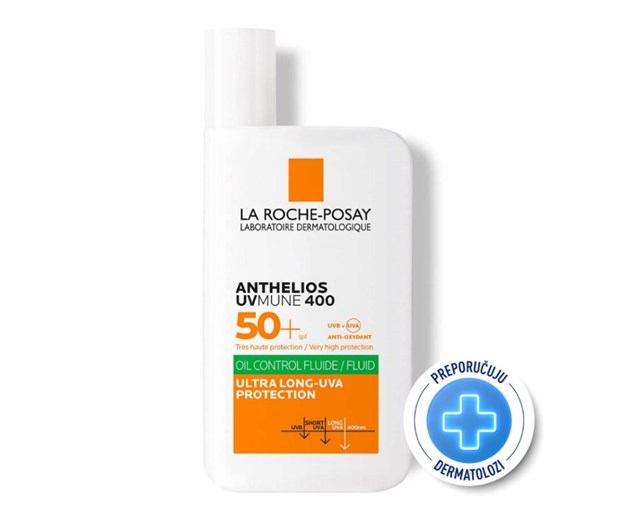 La Roche-Posay Anthelios UVMUNE 400 oil control fluid SPF50+ 50ml