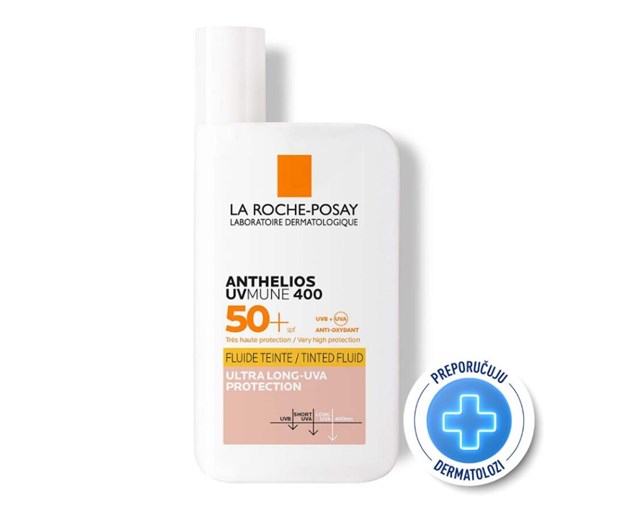 La Roche-Posay Anthelios UVMUNE 400 tonirani fluid SPF50+ 50ml