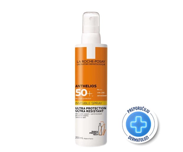 La Roche-Posay Anthelios nevidljivi sprej SPF50+ 200ml
