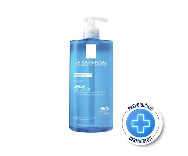 La Roche-Posay Lipikar gel lavant 1l