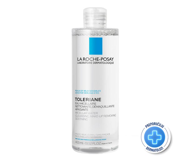 La Roche-Posay Toleriane micelarna voda za osjetljivu kožu 400ml