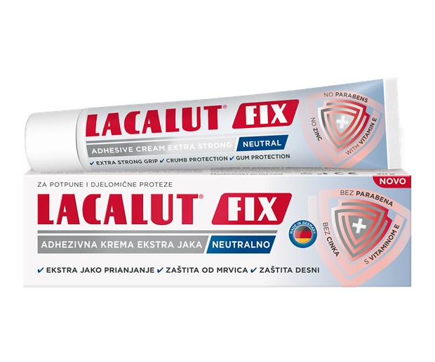 Lacalut fix ekstra jaka krema za proteze