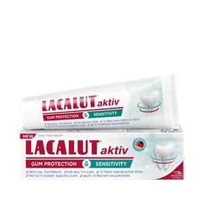 Lacalut aktiv gum protection & sensitivity zubna pasta