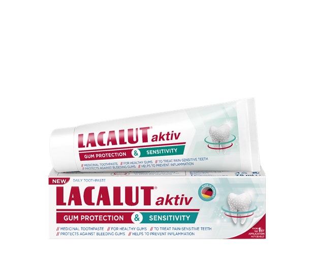 Lacalut aktiv gum protection & sensitivity zubna pasta