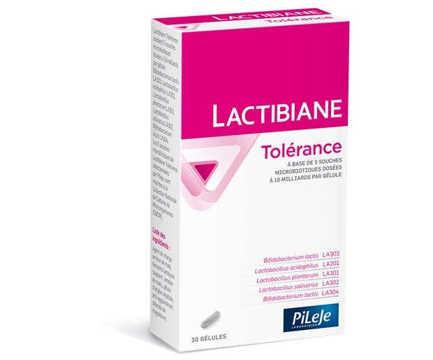 Lactibiane tolerance Pileje