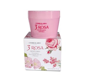 L'erbolario 3 rosa krema za tijelo