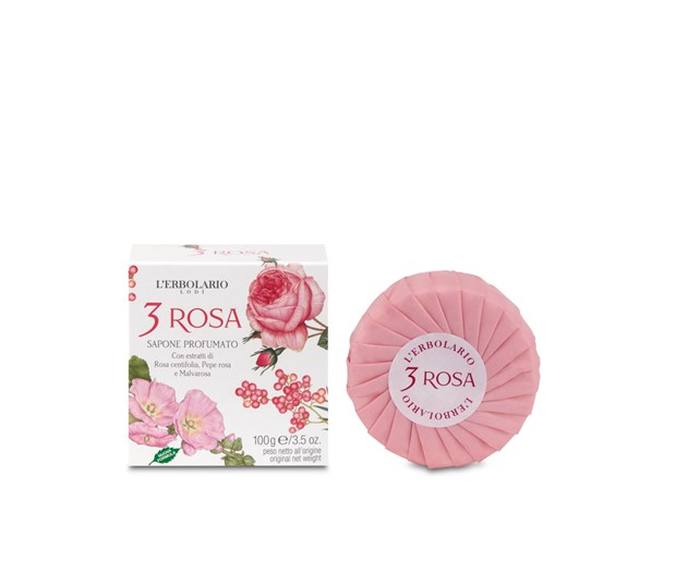L'erbolario 3 rosa sapun