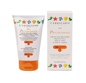 L'erbolario sun dječja krema SPF30
