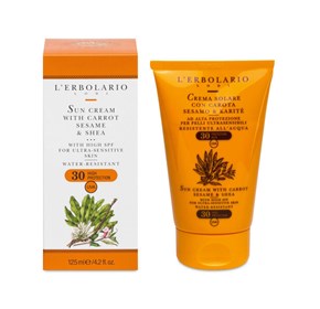 L'erbolario sun krema SPF30 125ml