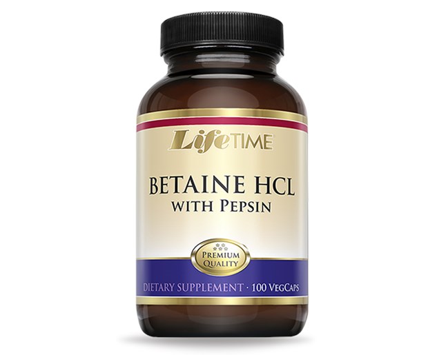 Lifetime Betaine HCL a100