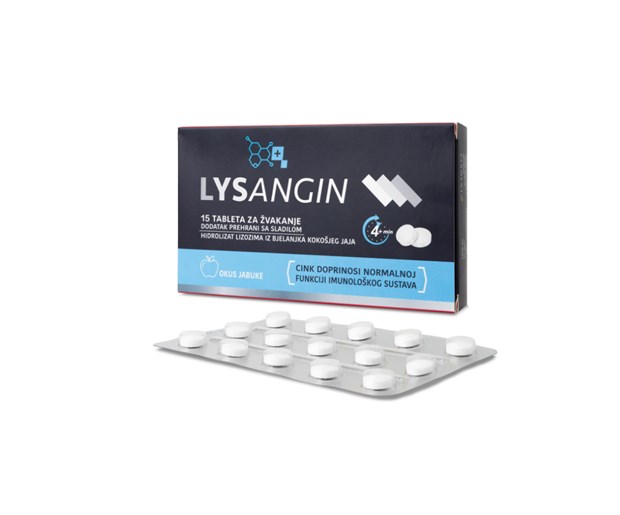 Lysangin tablete za žvakanje