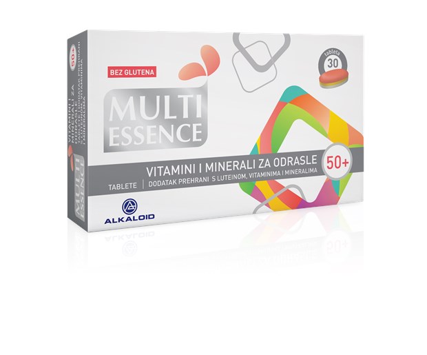MULTI ESSENCE vitamini i minerali za odrasle 50+ tablete