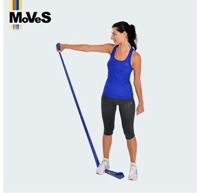 MVS Traka za vježbanje s otporom plava
