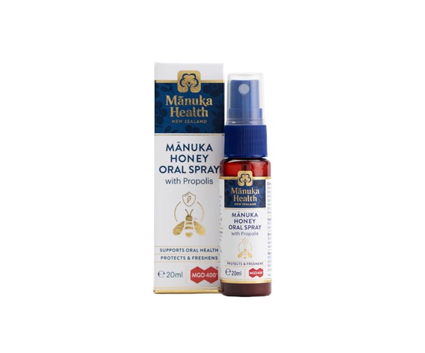 Manuka med MGO 400+ sprej za grlo s BIO30 propolisom 