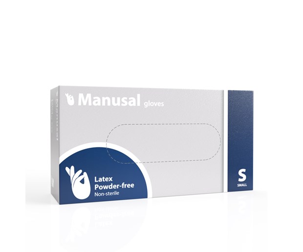 Manusal rukavice latex bez pudera S