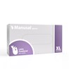 Manusal rukavice latex s puderom XL