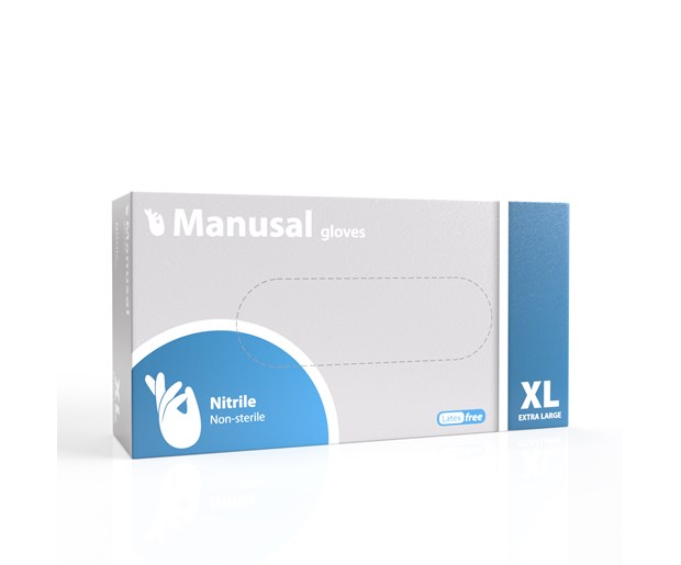 Manusal rukavice nitril XL