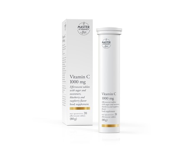 Master of Pharmacy vitamin C 20x1000mg