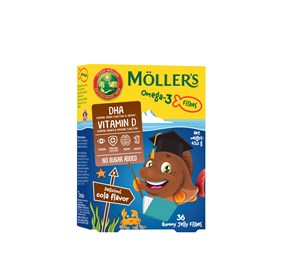 Mollers Omega 3 bomboni ribice cola