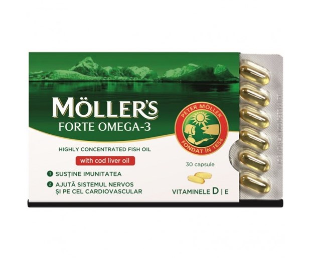 Mollers Omega 3 forte 5x30 