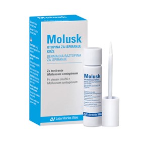 Molusk otopina za kožu