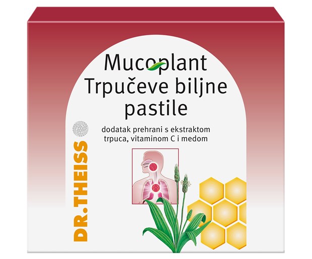 Mucoplant trpučeve biljne pastile