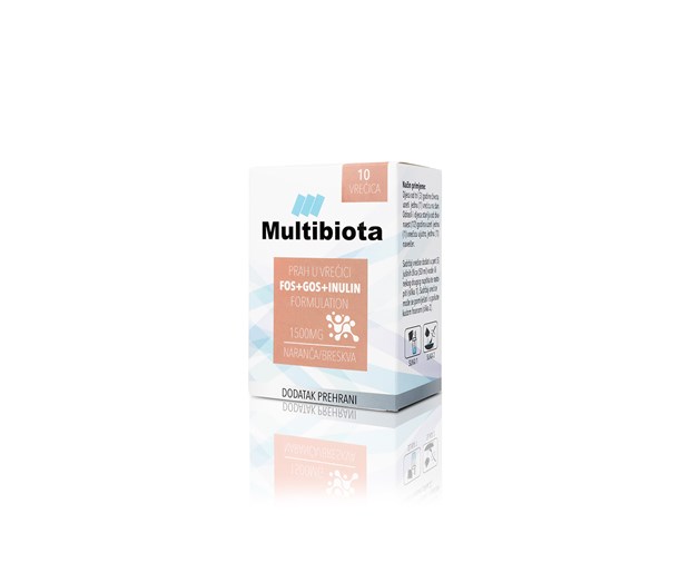 Multibiota prah okus naranča breskva