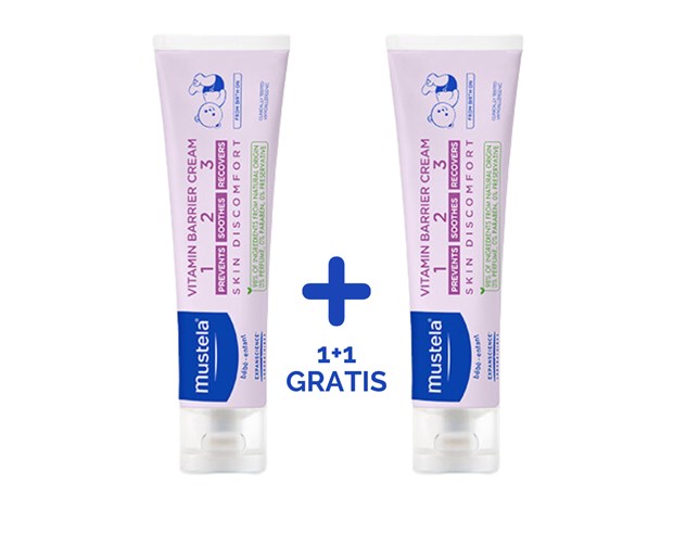 Mustela 123 zaštitna vitaminska krema 100ml duo