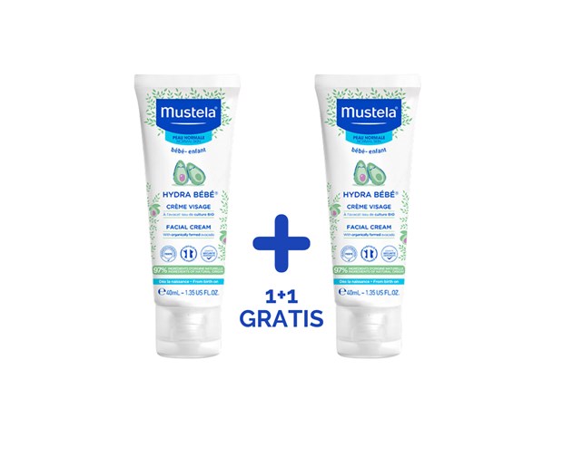 Mustela hidratatna krema 40ml duo