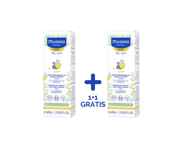 Mustela hranjiva cold krema 40ml duo
