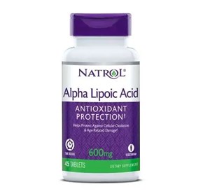 Natrol alfa lipoična kiselina 45x600mg
