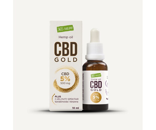 365 Nature CBD gold ulje 5% 10ml