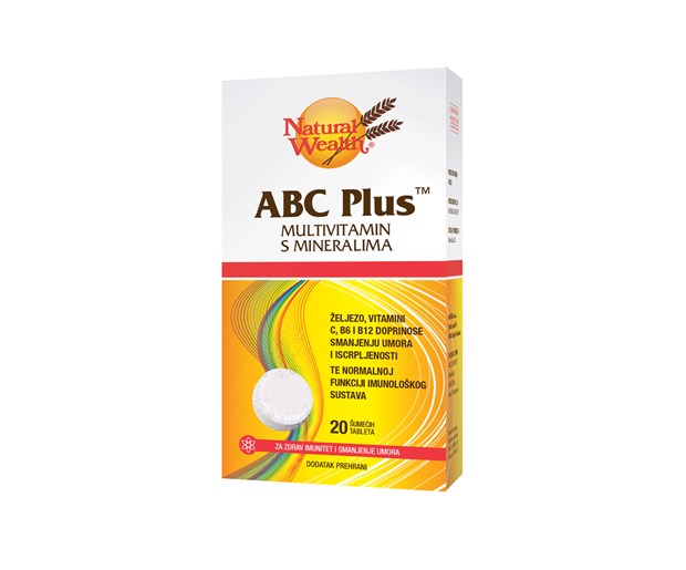 Natural Wealth ABC Plus šumeće tablete 20
