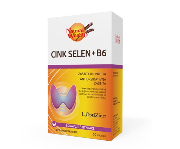 Natural Wealth Cink, Selen i vitamin B6