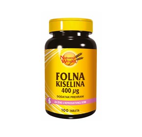 Natural Wealth Folna kiselina