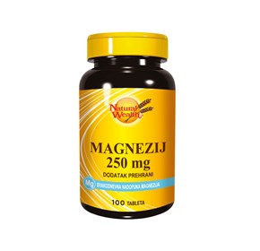 Natural Wealth Magnezij 250