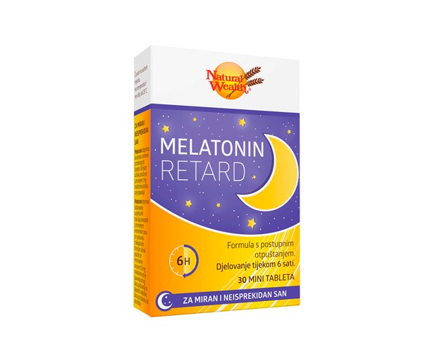 Natural Wealth Melatonin retard