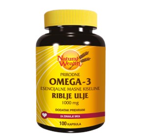 Natural Wealth prirodne omega 3 masne kiseline