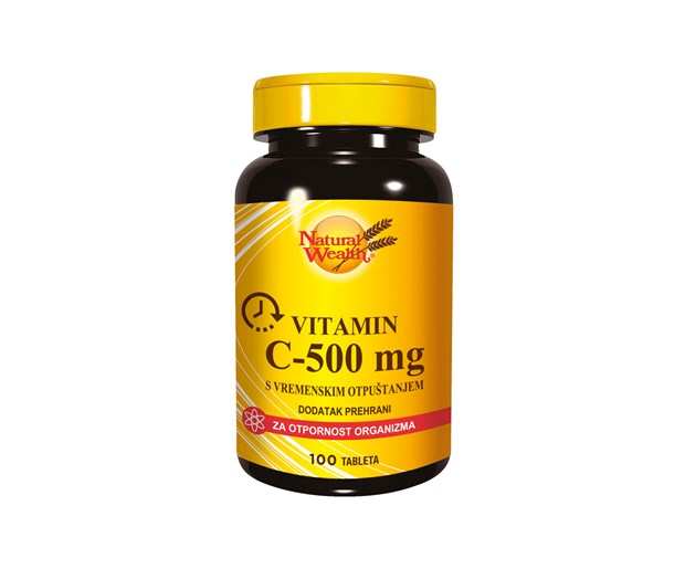 Natural Wealth Vitamin C 500 tablete 100