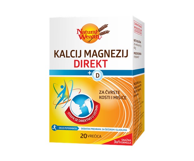 Natural Wealth Kalcij magnezij vitamin D direkt